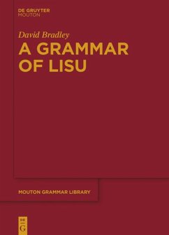 A Grammar of Lisu - Bradley, David