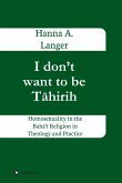 I don't want to be Tāhirih (eBook, ePUB)