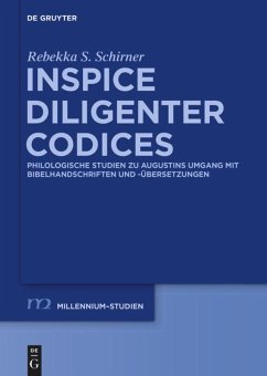 Inspice diligenter codices - Schirner, Rebekka S.