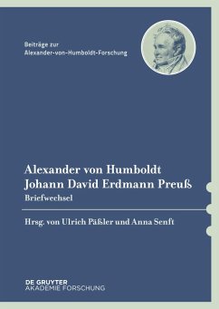 Cover Alexander von Humboldt / Johann David Erdmann Preuß, Briefwechsel