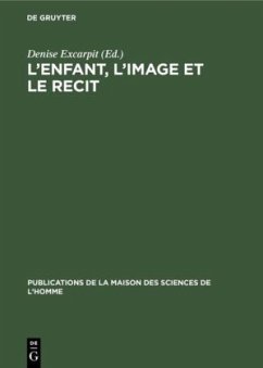 Cover L'enfant, l'image et le recit