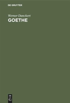 Goethe - Danckert, Werner