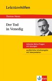 Klett Lektürehilfen - Thomas Mann, Der Tod in Venedig (eBook, ePUB)