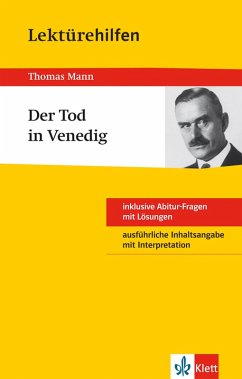 Klett Lektürehilfen - Thomas Mann, Der Tod in Venedig (eBook, ePUB) - Müller, Solvejg