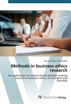 Methods in business ethics research