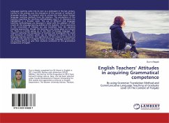 English Teachers¿ Attitudes in acquiring Grammatical competence