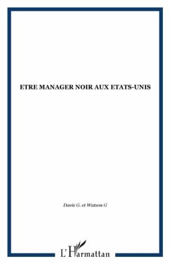 Etre manager noir aux Etats-Unis (eBook, PDF)