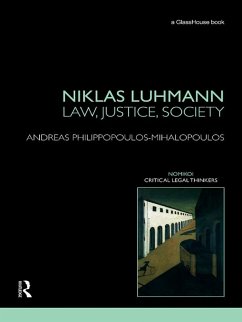 Cover Niklas Luhmann: Law, Justice, Society (eBook, PDF)