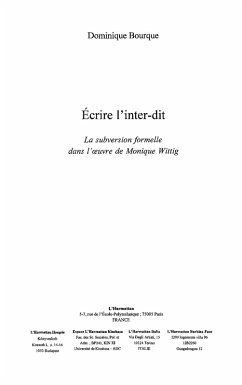 ecrire l'interdit (eBook, ePUB) ecrire l'interdit (eBook, ePUB)