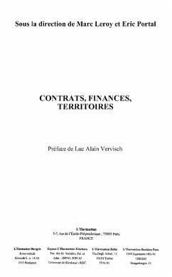 Contrats finances territoires (eBook, ePUB) Contrats finances territoires (eBook, ePUB)