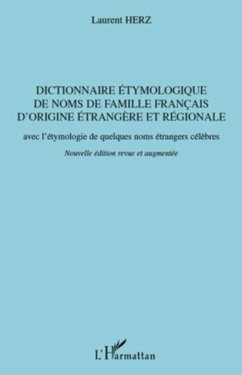 Dictionnaire etymologique de noms de famille francais d'orig (eBook, PDF)