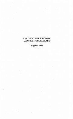 Cover Droits de l'homme - 1986 (eBook, PDF)
