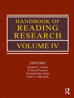 Handbook of Reading Research, Volume IV (eBook, PDF)