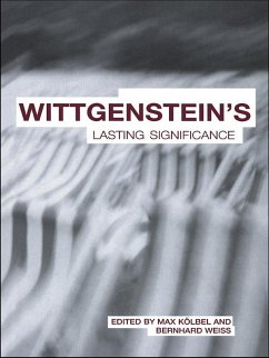 Wittgenstein's Lasting Significance (eBook, ePUB)