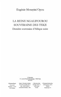 La reine Ngalifourou souveraine des Teke (eBook, ePUB)