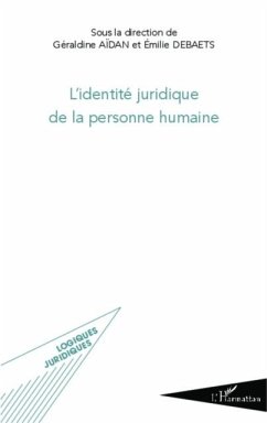 L'identite juridique de la personne humaine (eBook, PDF)