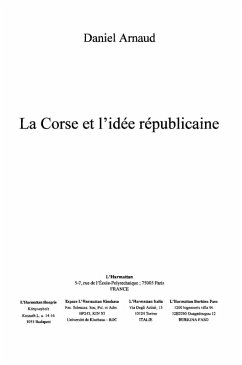 Corse et l'idee republicaine (eBook, ePUB) - Cros Francois