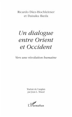 Un dialogue entre orient et occident - vers une revolution h (eBook, PDF)