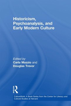 Cover Historicism, Psychoanalysis, and Early Modern Culture (eBook, ePUB)