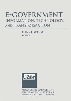 Cover E-Government: Information, Technology, and Transformation (eBook, PDF)
