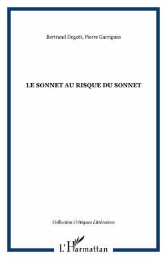 Cover Sonnet au risque du sonnet le (eBook, ePUB)