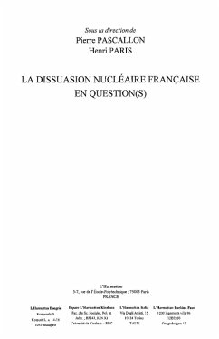 Dissuasion nucleaire francaiseen questi (eBook, ePUB)