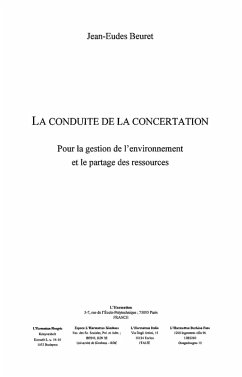 Conduite de la concertation La (eBook, ePUB) Conduite de la concertation La (eBook, ePUB)