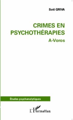Crimes en psychotherapies (eBook, PDF)