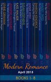 Modern Romance April 2015 Books 1-8 (eBook, ePUB)