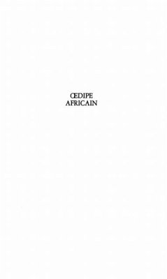 Oedipe africain (eBook, PDF)