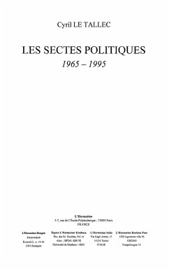 Sectes politiques 1965- 1995 les (eBook, ePUB)