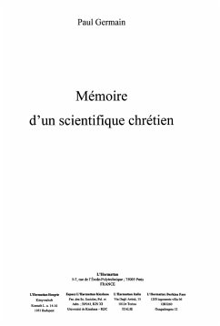 Memoire d'un scientifique chretien (eBook, ePUB)