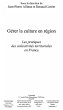 Gerer la culture en region (eBook, ePUB) - Bild 1