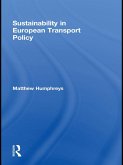 Sustainability in European Transport Policy (eBook, ePUB)