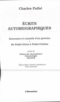 Cover Ecrits autobiographiques (eBook, PDF)