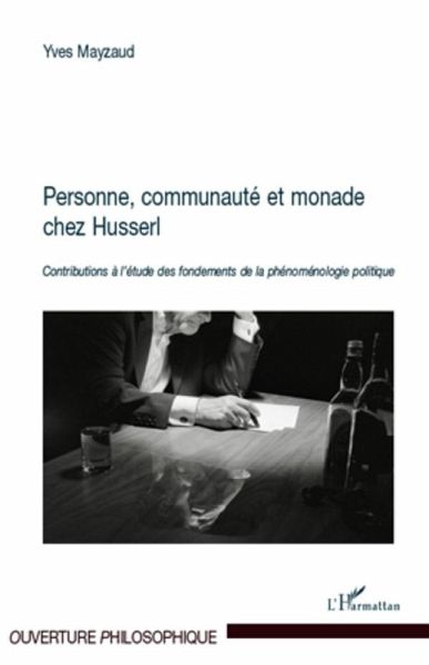 Personne, communaute et monade chez Husserl (eBook, ePUB)