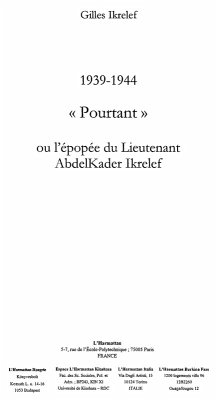 Cover Pourtant 1939-1944 ou l'epopeedu lieute (eBook, ePUB)