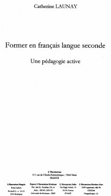 Former en francais langue seconde (eBook, ePUB) - Gnahoua Ange Ralph