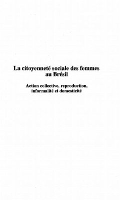 La citoyennete sociale des femmes au Bresil (eBook, PDF)
