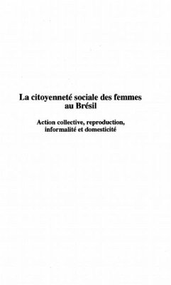 Cover La citoyennete sociale des femmes au Bresil (eBook, PDF)