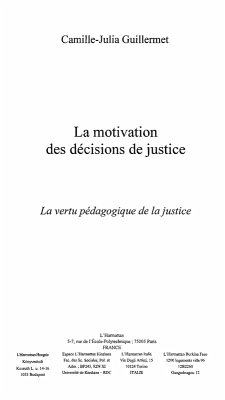 Motivation des decisions de justice (eBook, ePUB)