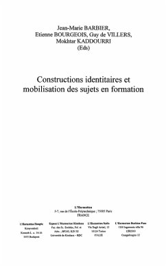 Cover Constructions identitaires et mobilisation des sujets (eBook, ePUB)