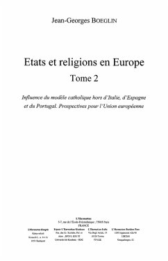Etats et religions en europet.2 (eBook, ePUB)