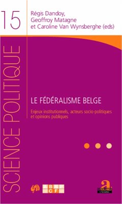 Le federalisme belge (eBook, ePUB) Cover Le federalisme belge (eBook, ePUB)