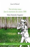 Des ecrivains russes dans la tourmente des annees 1880 (eBook, ePUB)