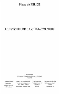 Histoire de la climatologie (eBook, ePUB)