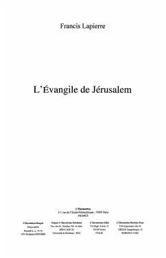 Evangile de jerusalem (eBook, ePUB)