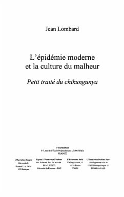 Epidemie moderne et la culturedu malheu (eBook, ePUB)