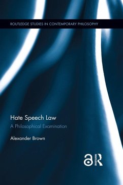 Cover Hate Speech Law (eBook, ePUB)
