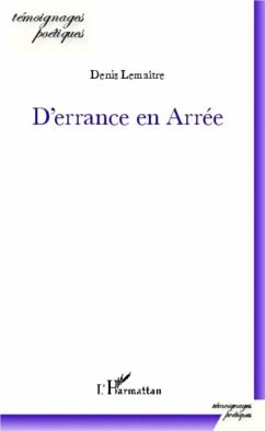 Cover D'errance en Arree (eBook, PDF)